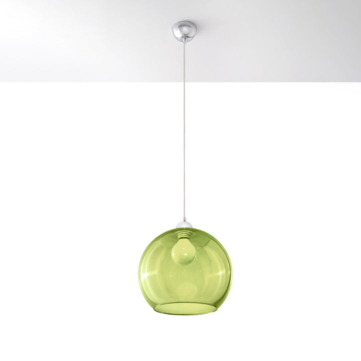Pendant lamp BALL green - Diamond Work Sp. z o.o.