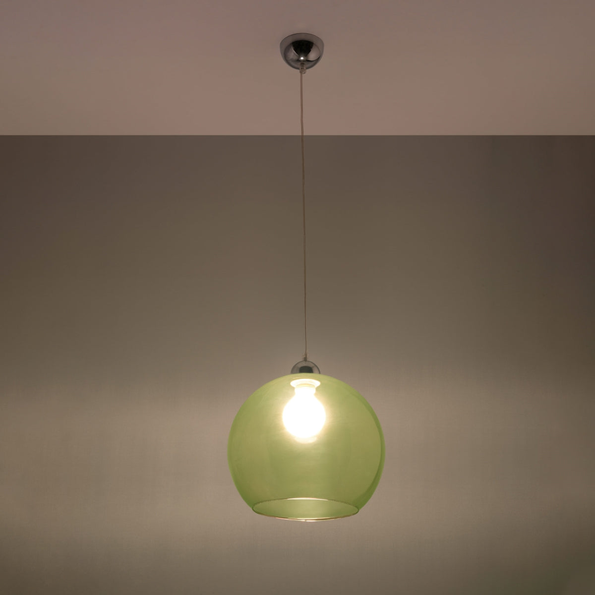 Pendant lamp BALL green - Diamond Work Sp. z o.o.