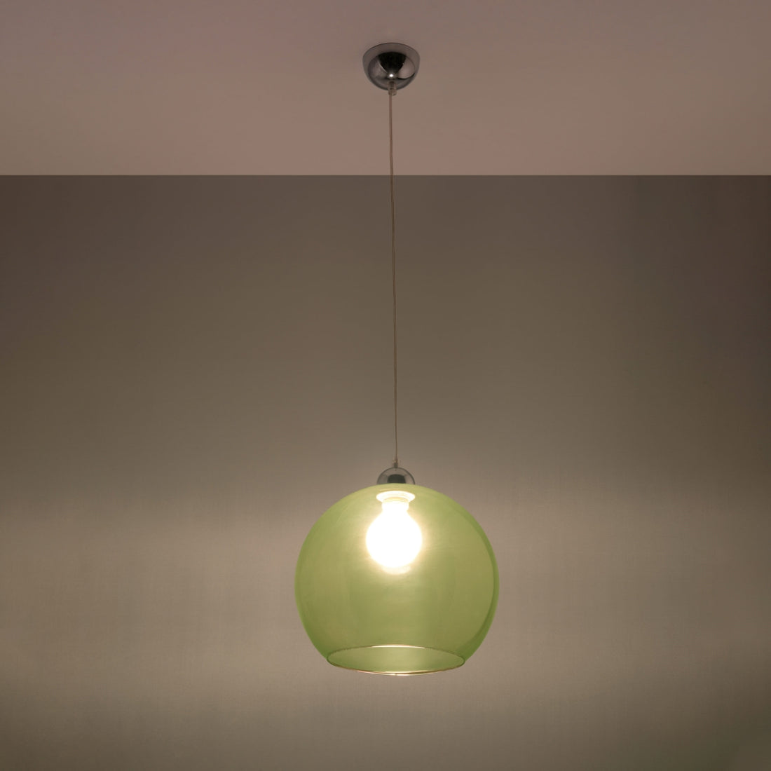 Pendant lamp BALL green - Diamond Work Sp. z o.o.