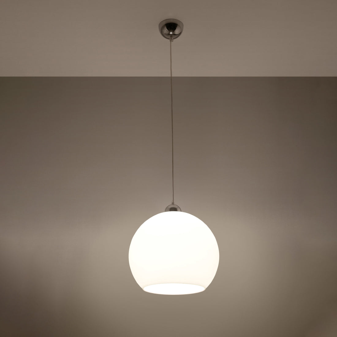 Pendant lamp BALL white - Diamond Work Sp. z o.o.