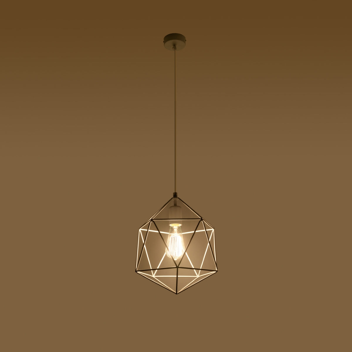 Pendant lamp GASPARE white - Diamond Work Sp. z o.o.