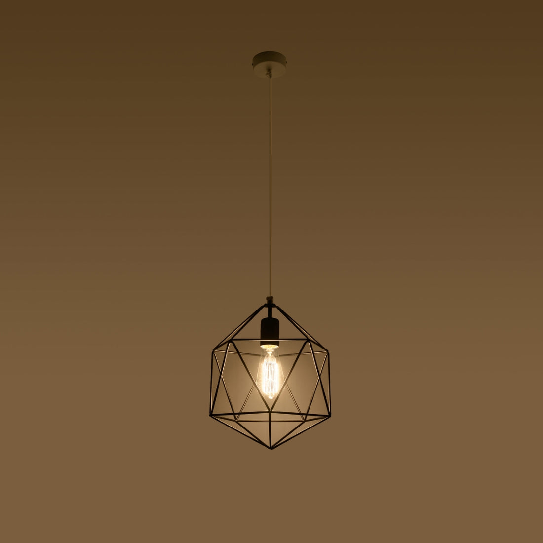 Pendant lamp GASPARE black - Diamond Work Sp. z o.o.