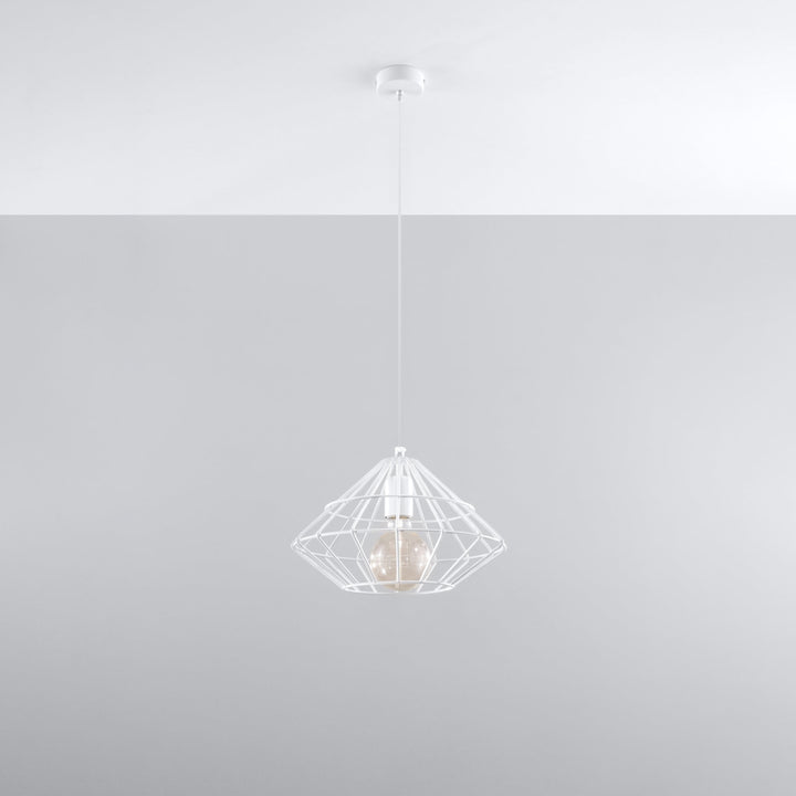 Pendant lamp UMBERTO white - Diamond Work Sp. z o.o.