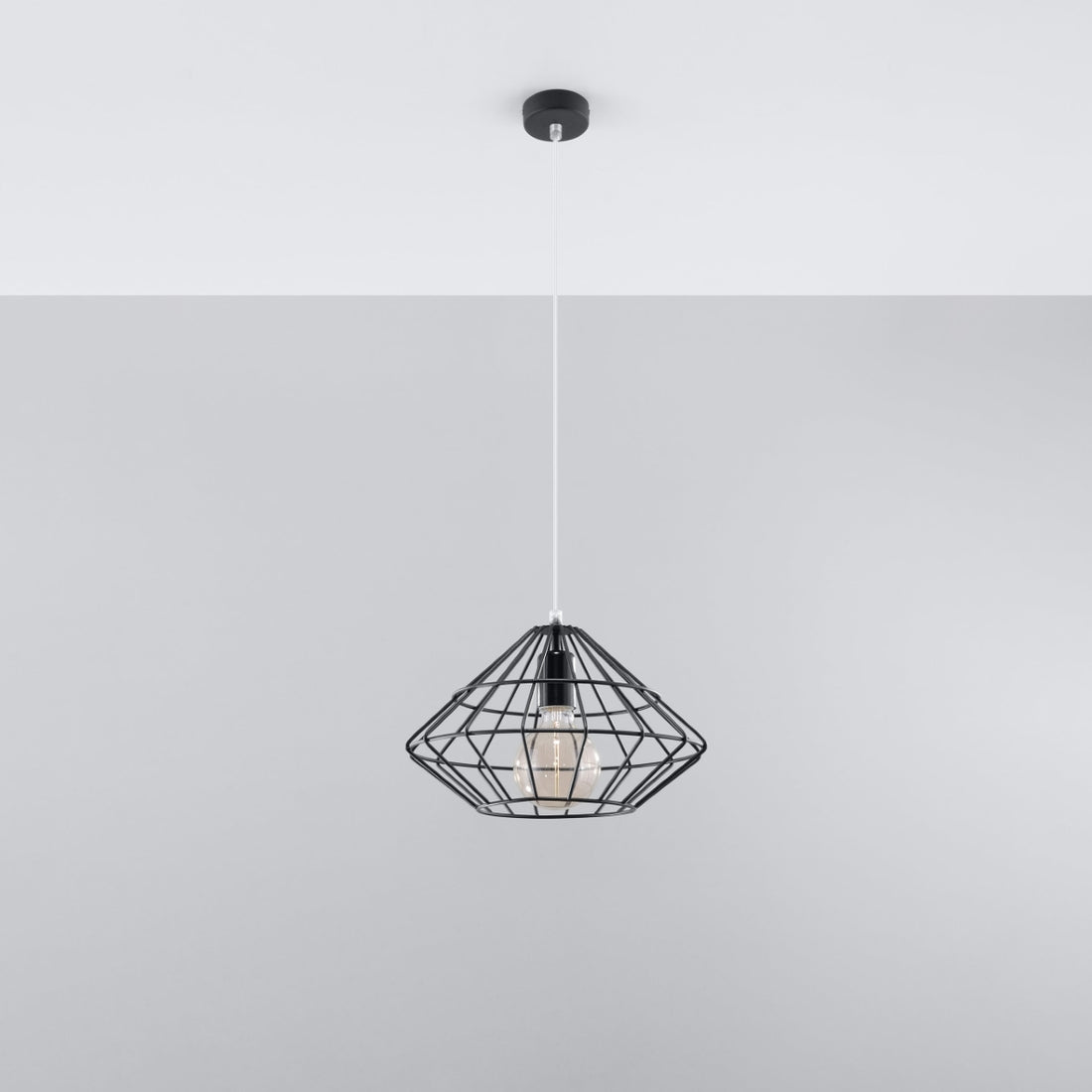 Pendant lamp UMBERTO black - Diamond Work Sp. z o.o.
