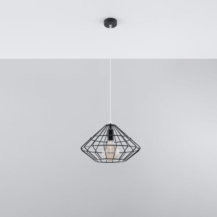 Pendant lamp UMBERTO black - Diamond Work Sp. z o.o.