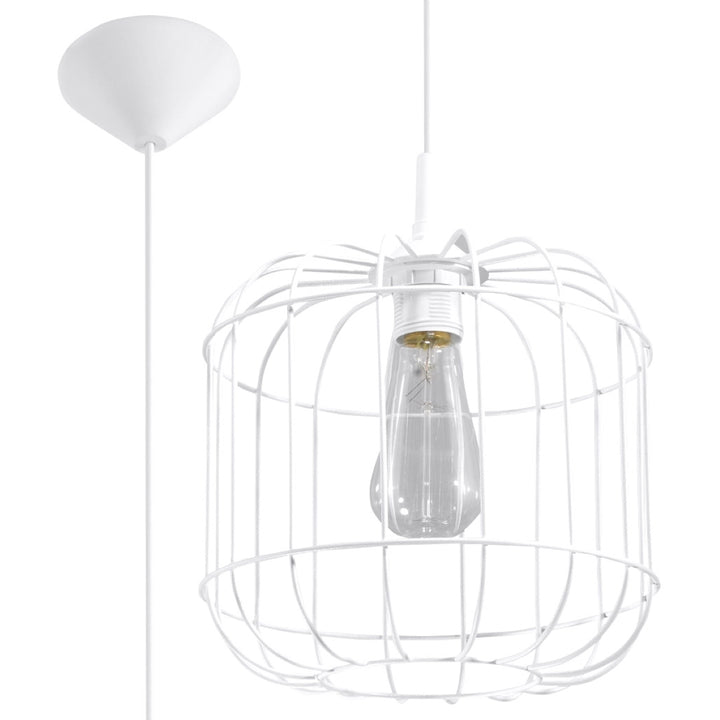 Pendant lamp CELTA white - Diamond Work Sp. z o.o.