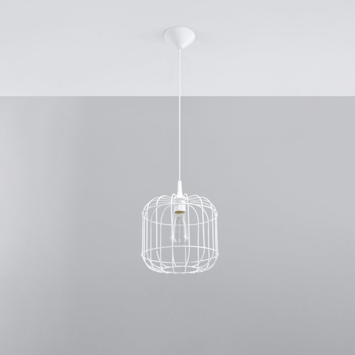 Pendant lamp CELTA white - Diamond Work Sp. z o.o.