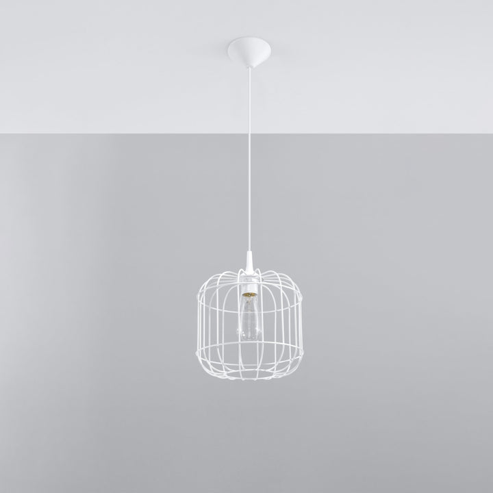 Pendant lamp CELTA white - Diamond Work Sp. z o.o.