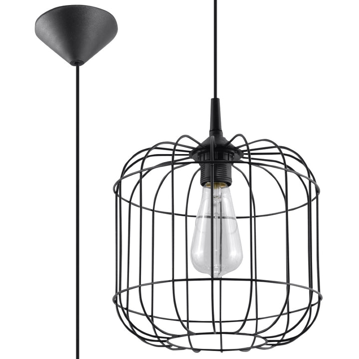 Pendant lamp CELTA black - Diamond Work Sp. z o.o.