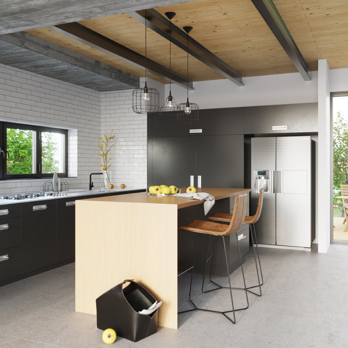 Pendant lamp CELTA black - Diamond Work Sp. z o.o.