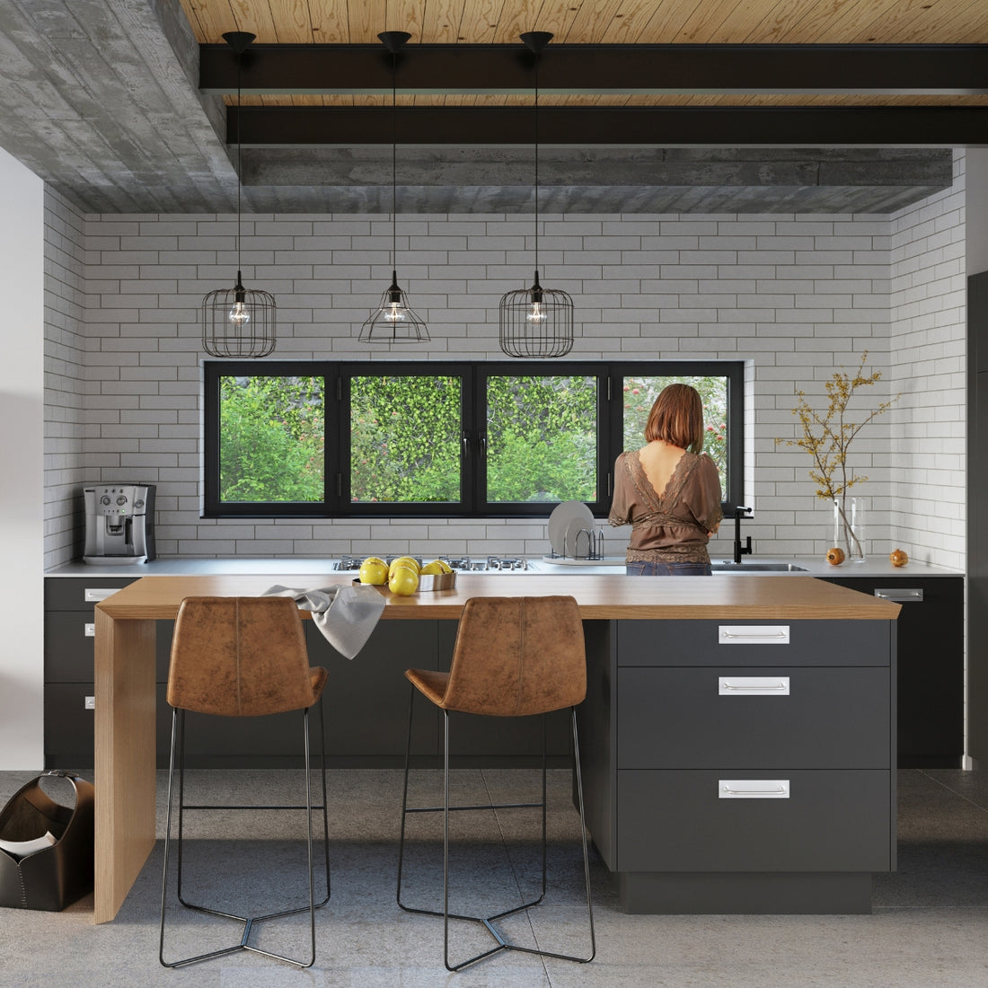 Pendant lamp CELTA black - Diamond Work Sp. z o.o.