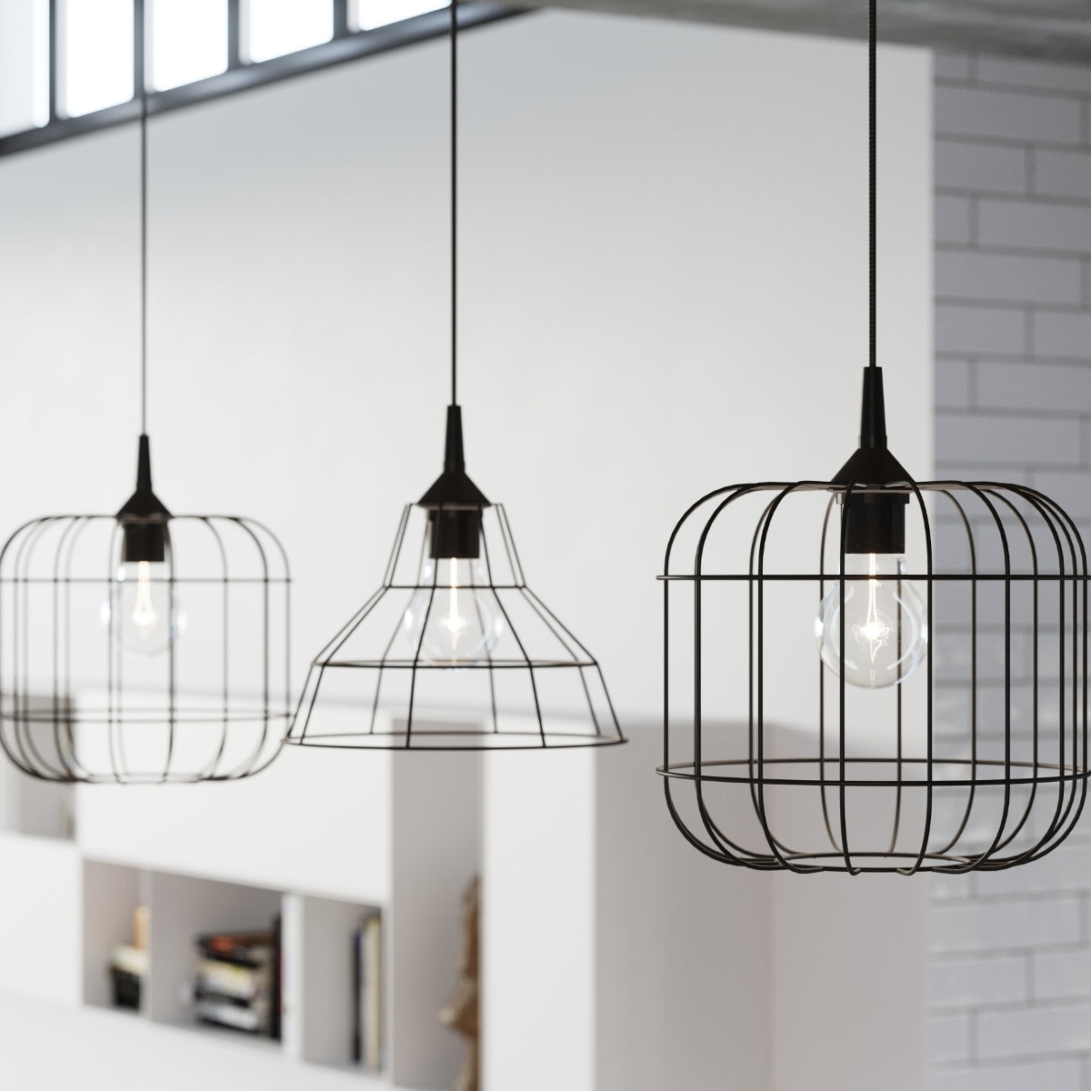 Pendant lamp CELTA black - Diamond Work Sp. z o.o.