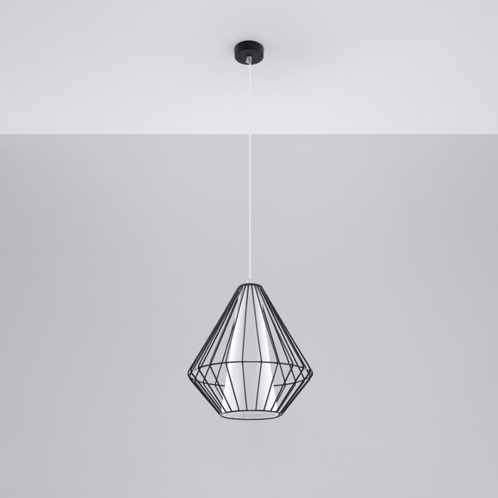 Pendant lamp DEMI black - Diamond Work Sp. z o.o.
