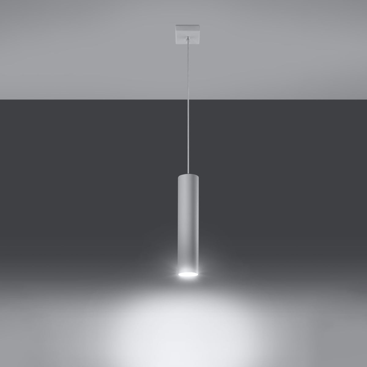 Pendant lamp LAGOS 1 white - Diamond Work Sp. z o.o.