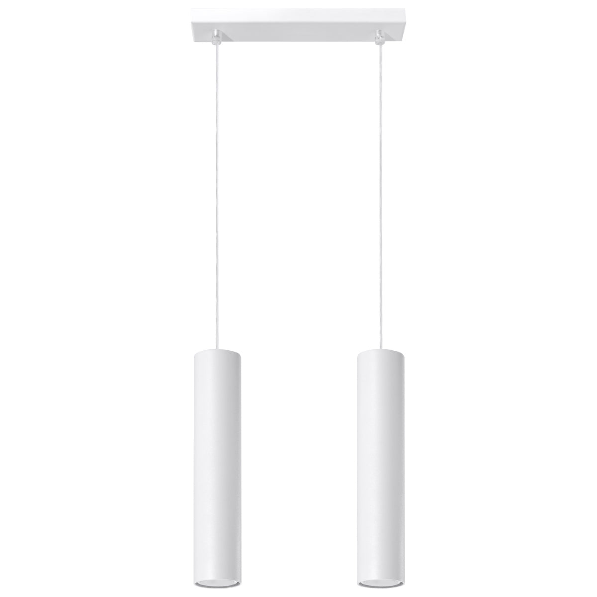 Pendant lamp LAGOS 2 white - Diamond Work Sp. z o.o.