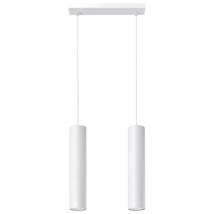 Pendant lamp LAGOS 2 white - Diamond Work Sp. z o.o.