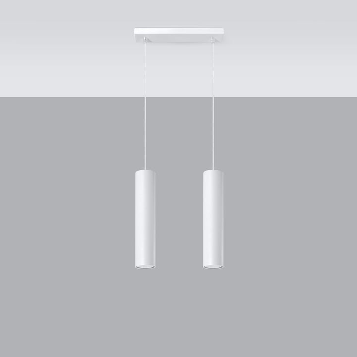 Pendant lamp LAGOS 2 white - Diamond Work Sp. z o.o.