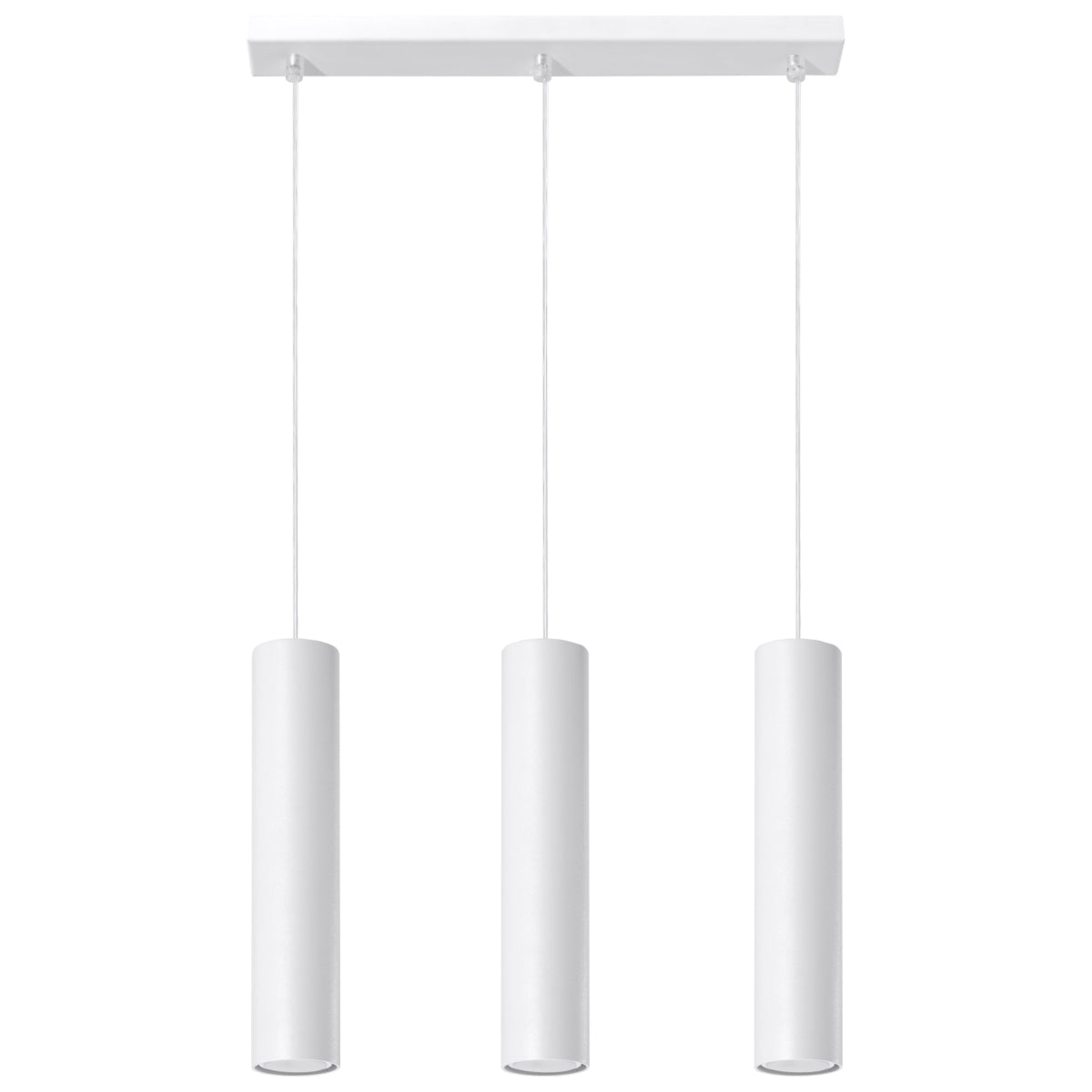 Pendant lamp LAGOS 3L white - Diamond Work Sp. z o.o.