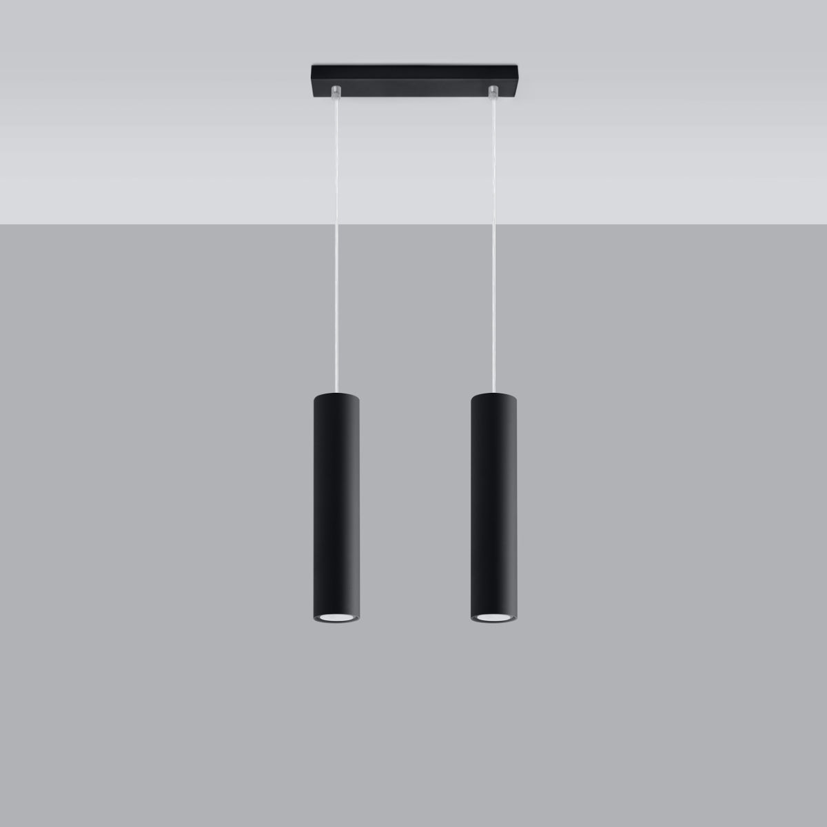 Pendant lamp LAGOS 2 black - Diamond Work Sp. z o.o.