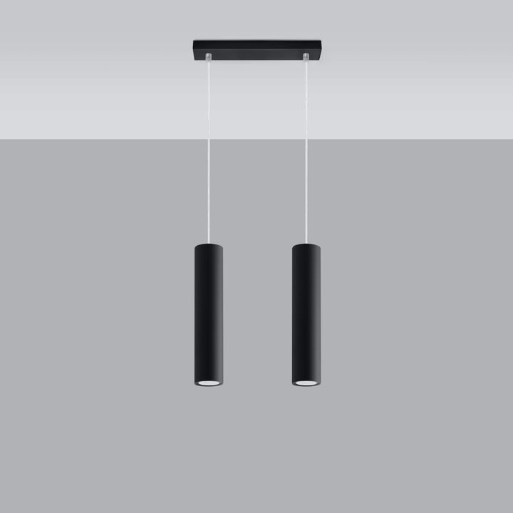 Pendant lamp LAGOS 2 black - Diamond Work Sp. z o.o.