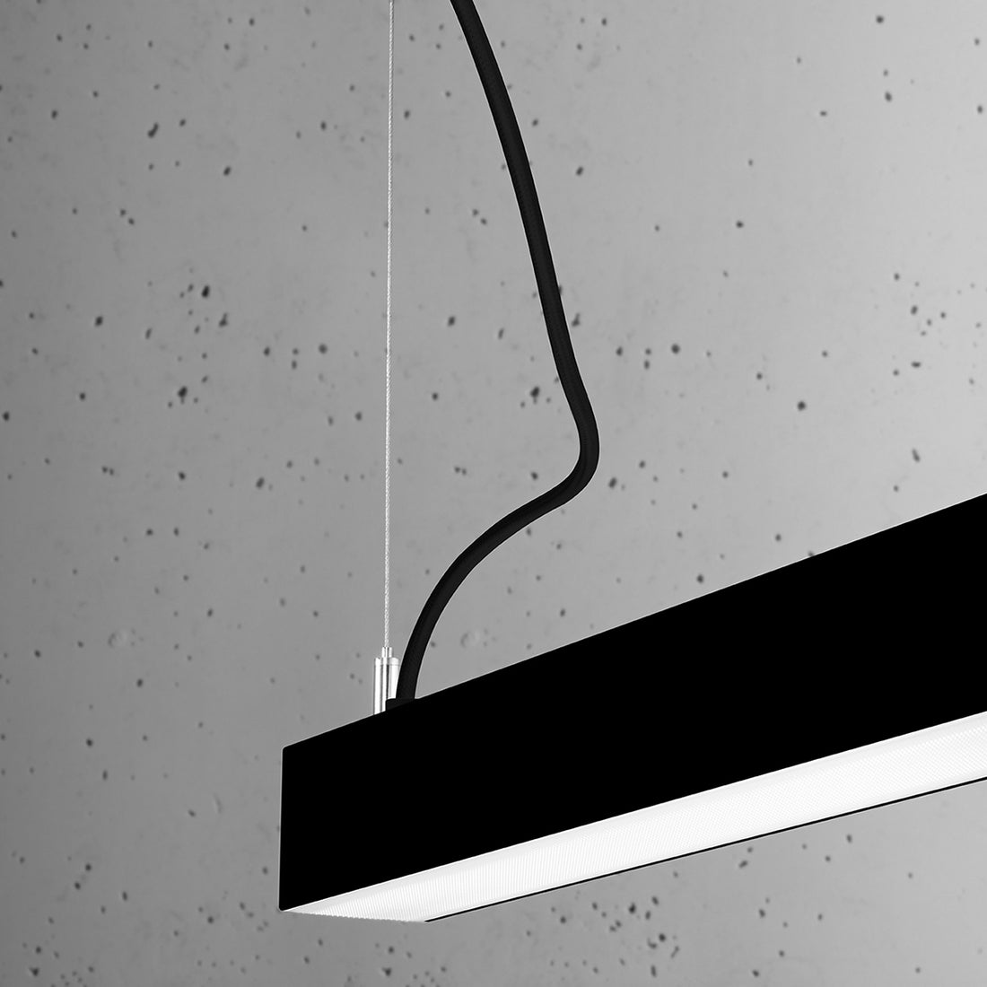 Pendant lamp PINNE 67 black