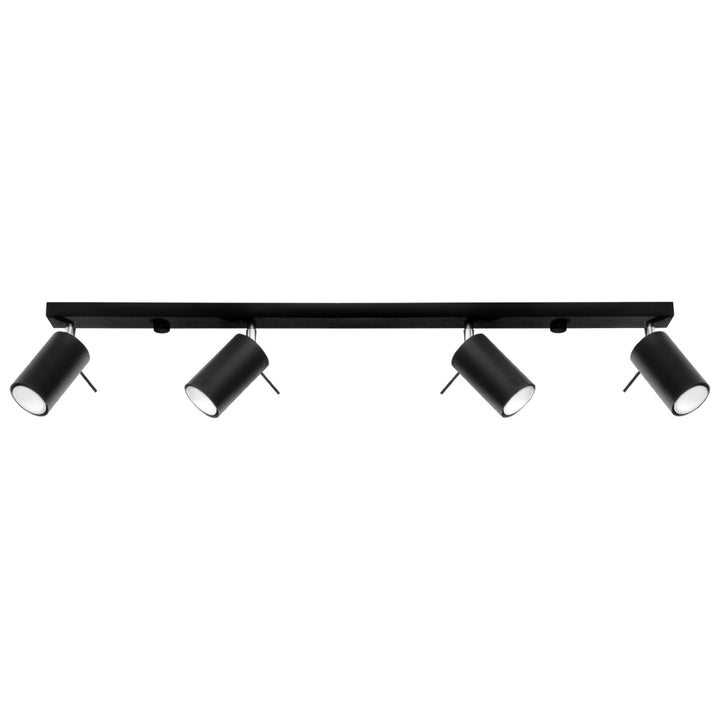Ceiling lamp RING 4L black - Diamond Work Sp. z o.o.