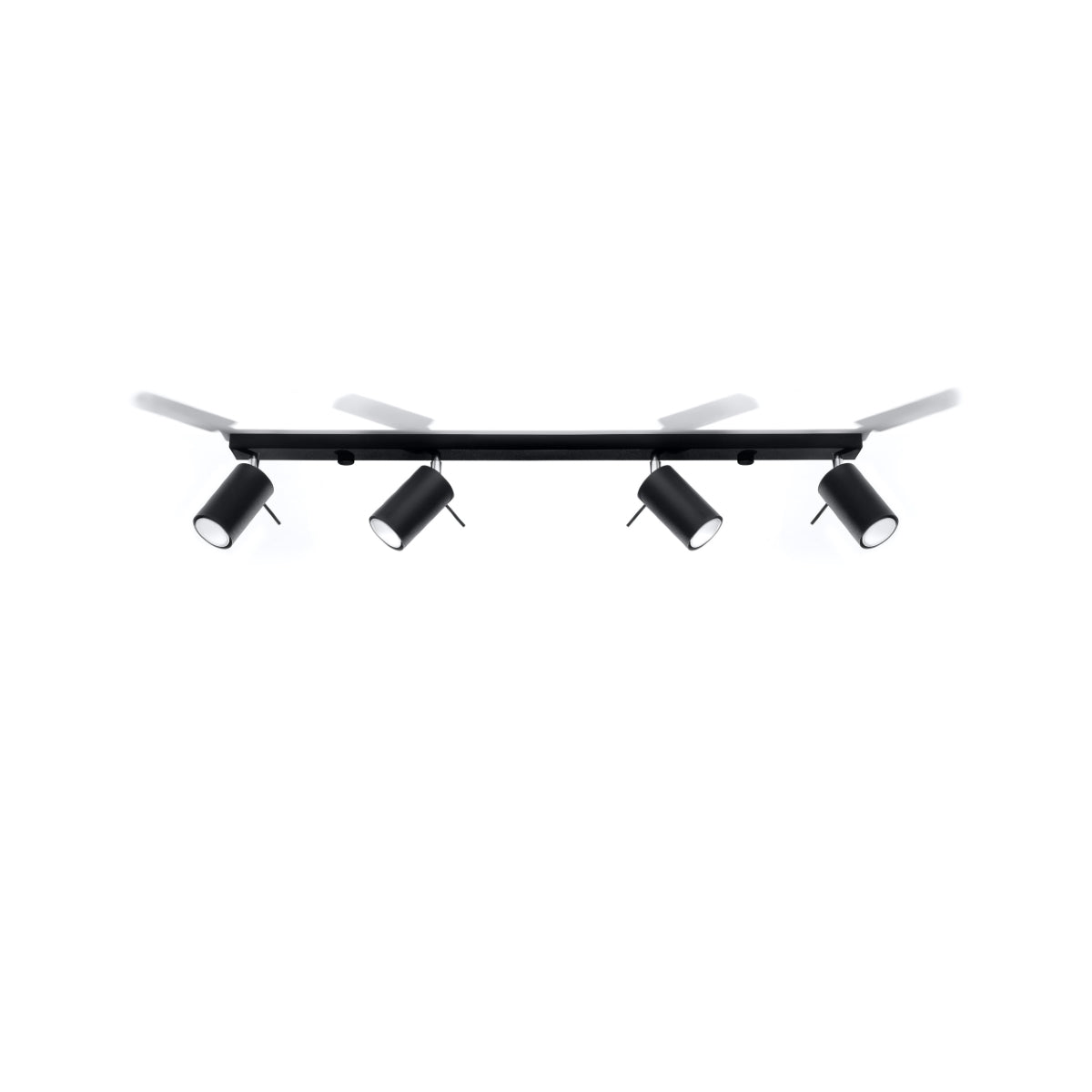 Ceiling lamp RING 4L black - Diamond Work Sp. z o.o.