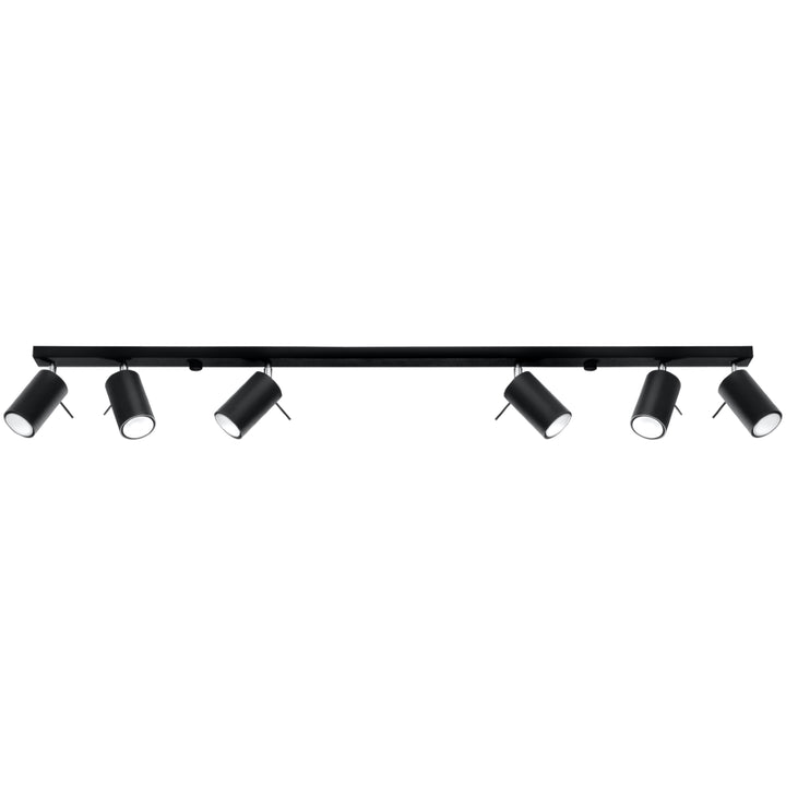 Ceiling lamp RING 6L black - Diamond Work Sp. z o.o.