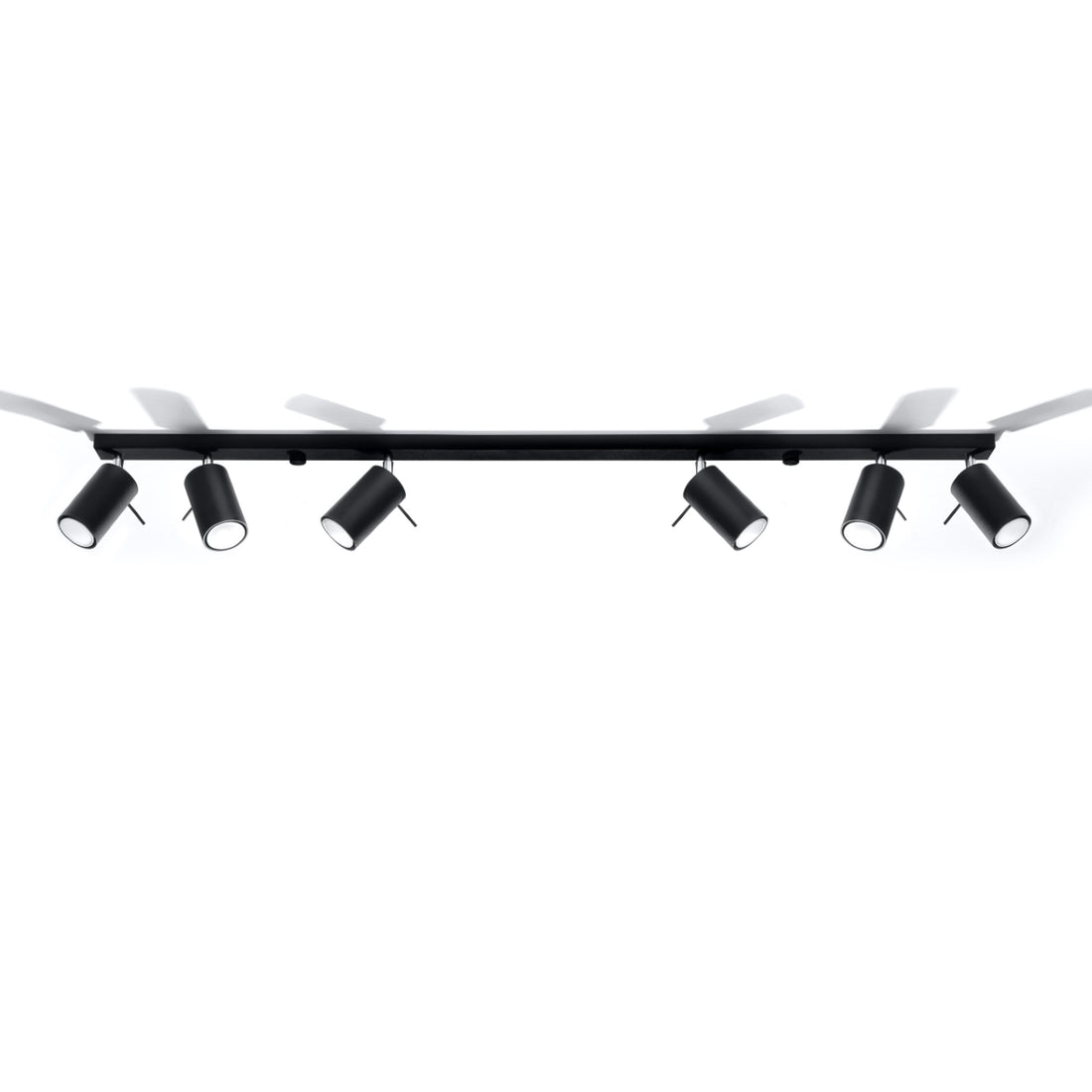 Ceiling lamp RING 6L black - Diamond Work Sp. z o.o.