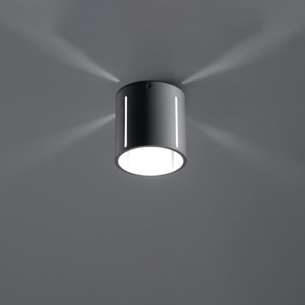 Ceiling lamp INEZ grey - Diamond Work Sp. z o.o.