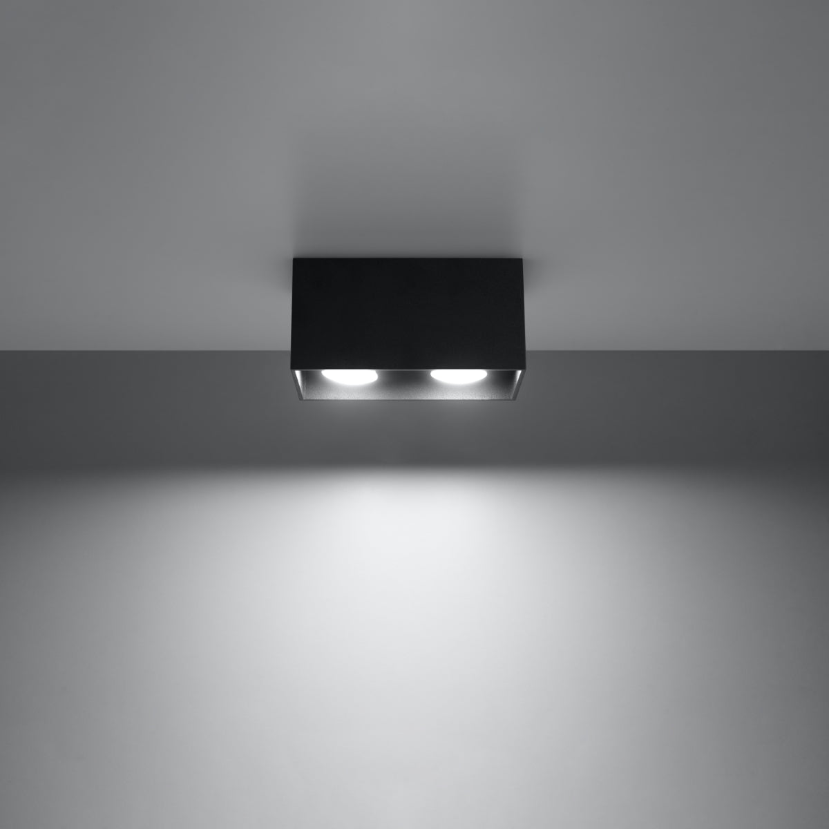 Ceiling lamp QUAD black - Diamond Work Sp. z o.o.