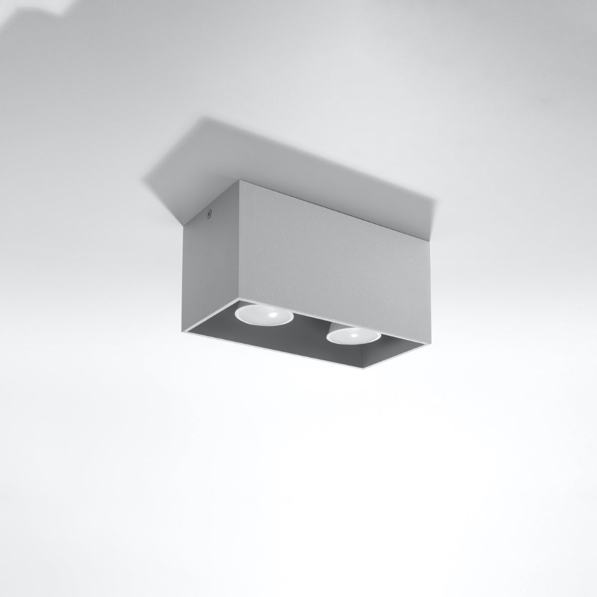 Ceiling lamp QUAD grey - Diamond Work Sp. z o.o.