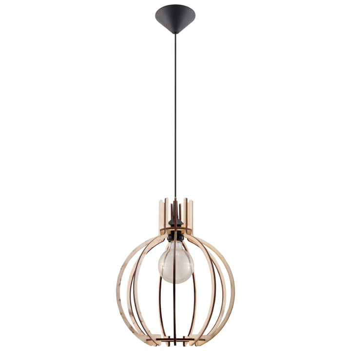 Pendant lamp ARANCIA natural wood - Diamond Work Sp. z o.o.