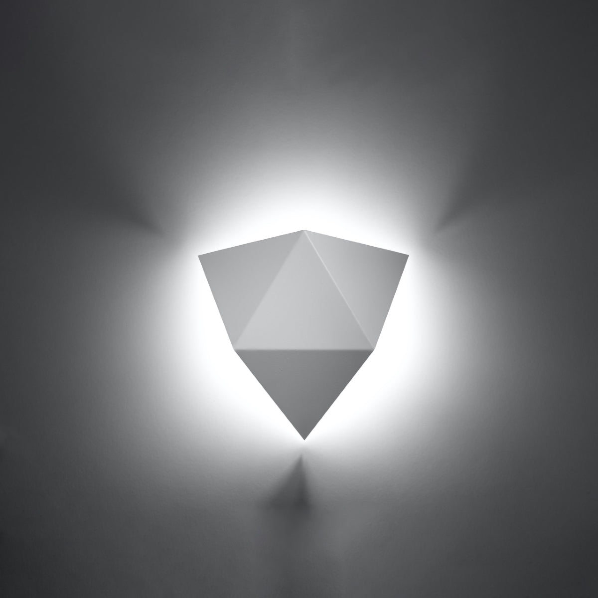 Wall lamp SOLIDO white - Diamond Work Sp. z o.o.