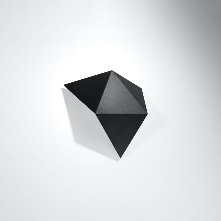 Wall lamp SOLIDO black - Diamond Work Sp. z o.o.