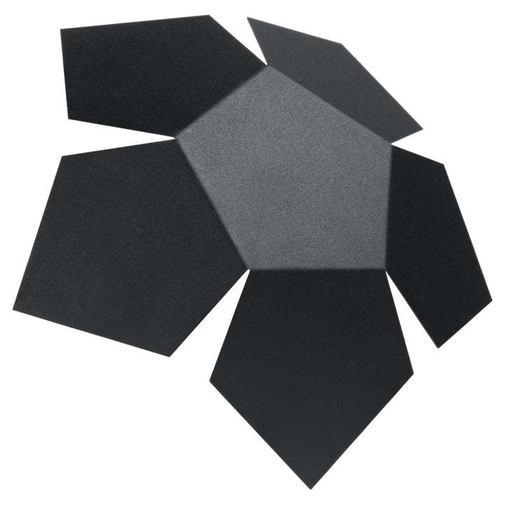 Wall lamp PENTA black - Diamond Work Sp. z o.o.