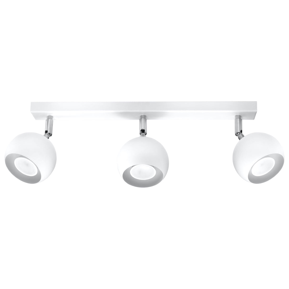Lampa sufitowa OCULARE 3 biała
