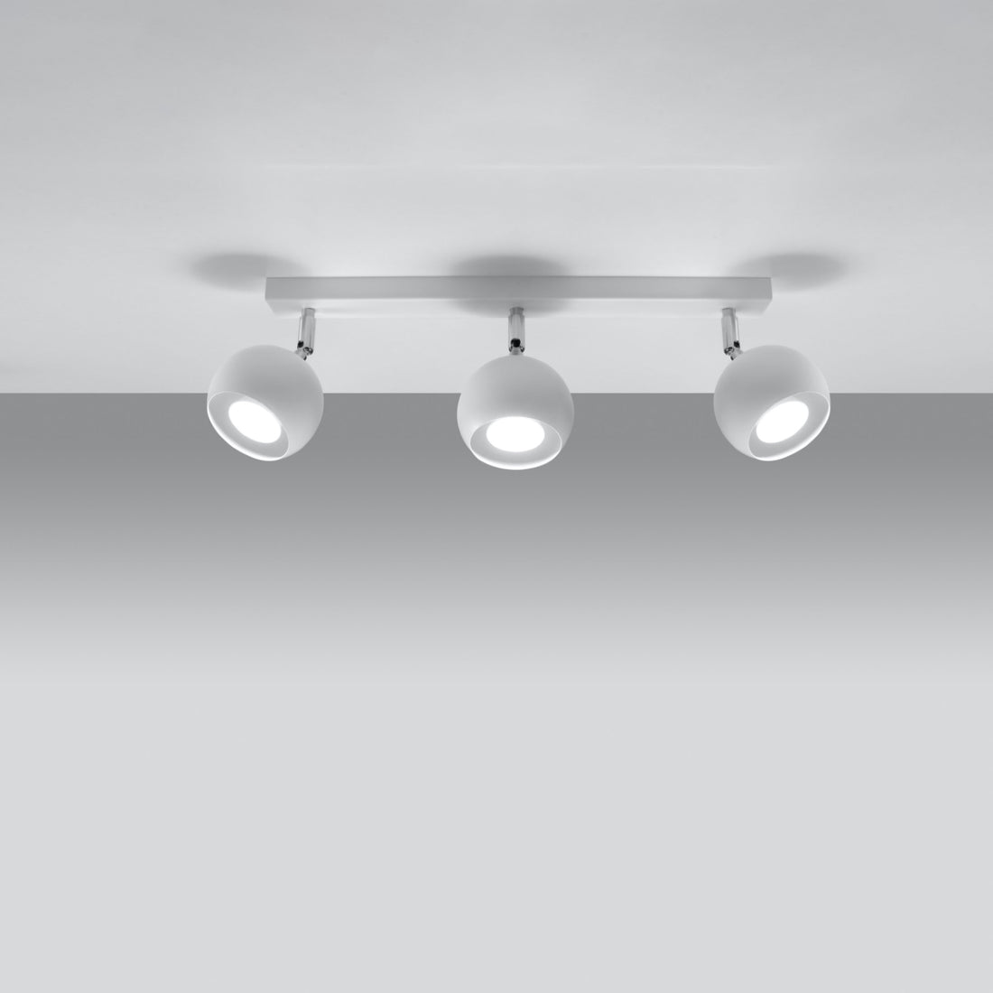 Lampa sufitowa OCULARE 3 biała