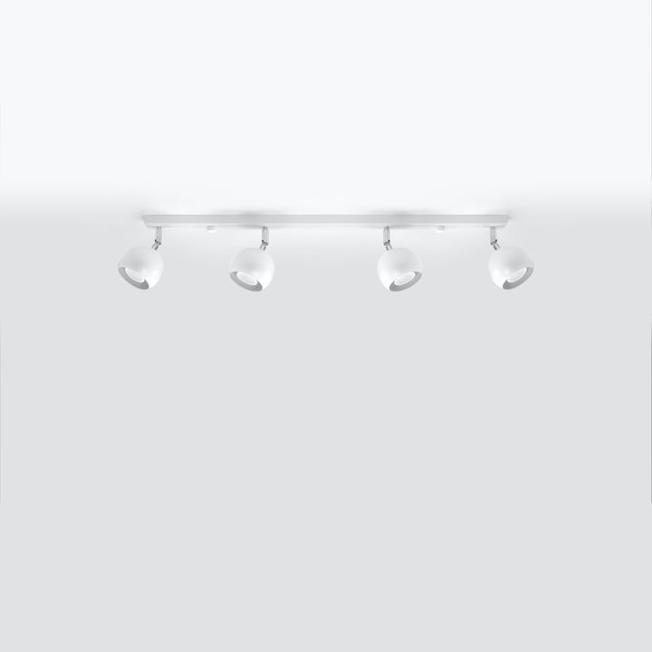 Ceiling lamp OCULARE 4L white
