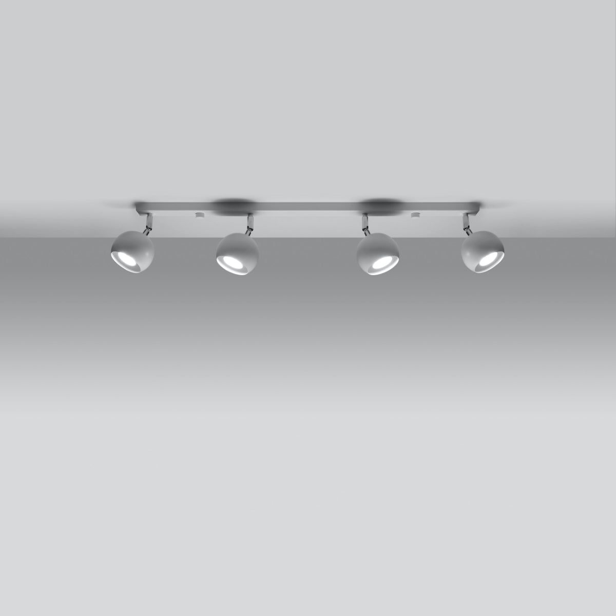 Ceiling lamp OCULARE 4L white