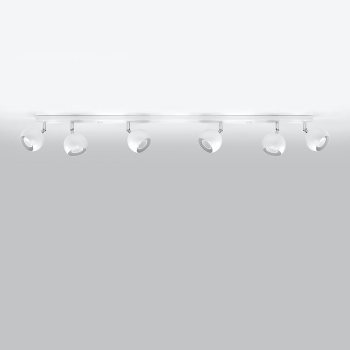 Ceiling lamp OCULARE 6L white
