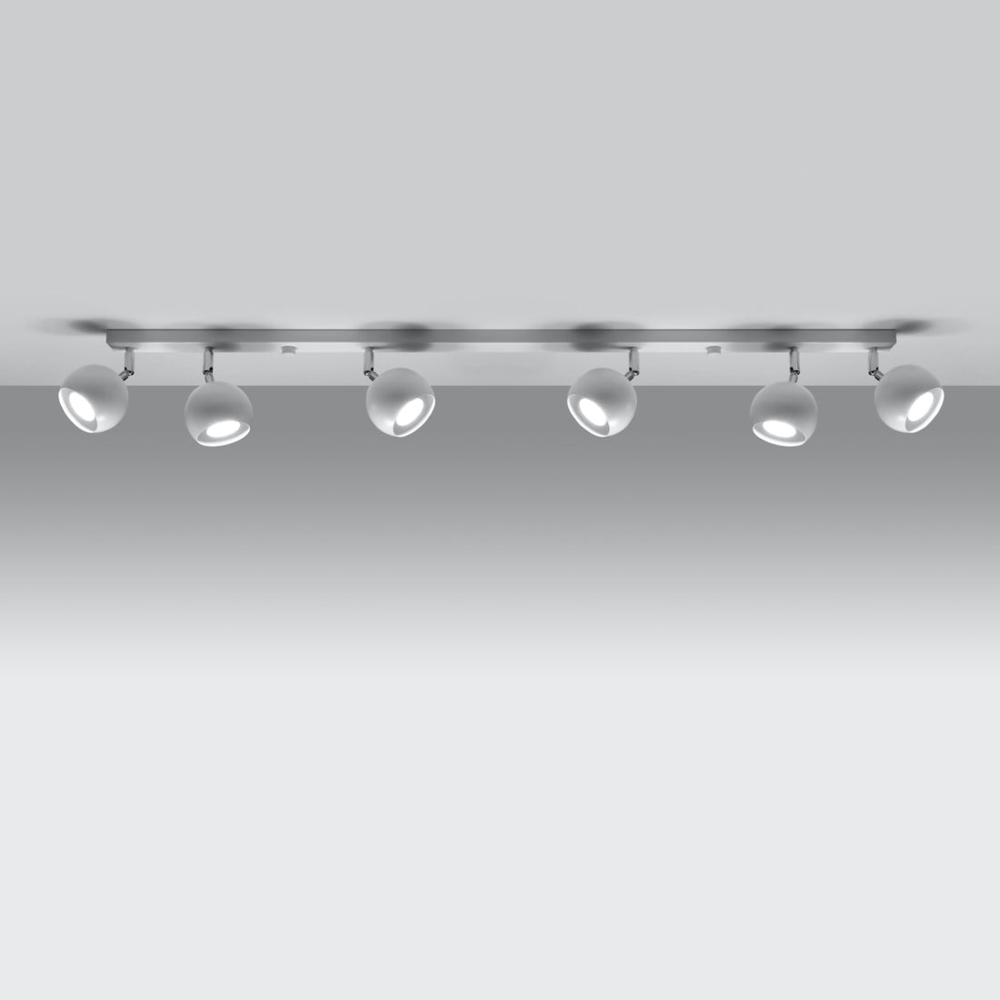 Lampa sufitowa OCULARE 6L biała