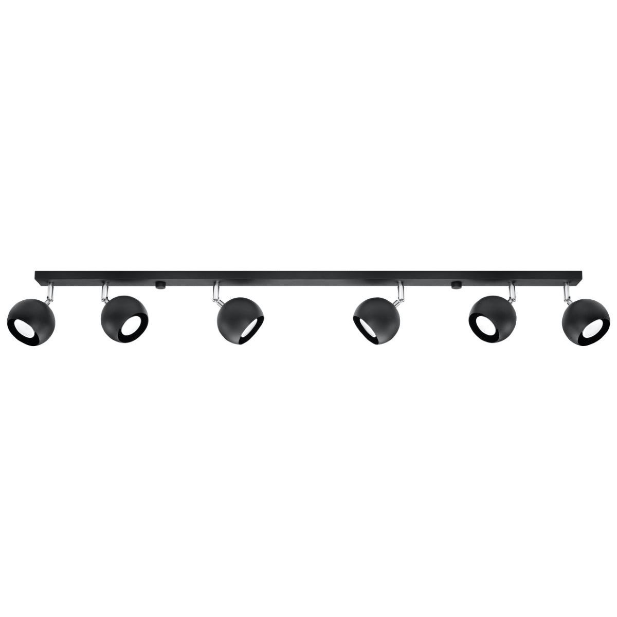 Ceiling lamp OCULARE 6L black