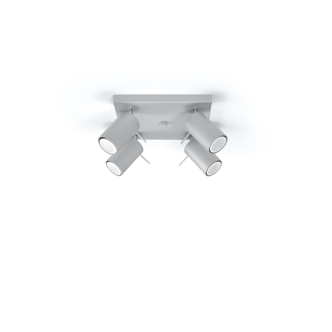 Ceiling lamp RING 4 grey