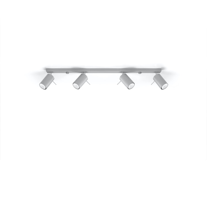 Ceiling lamp RING 4L grey