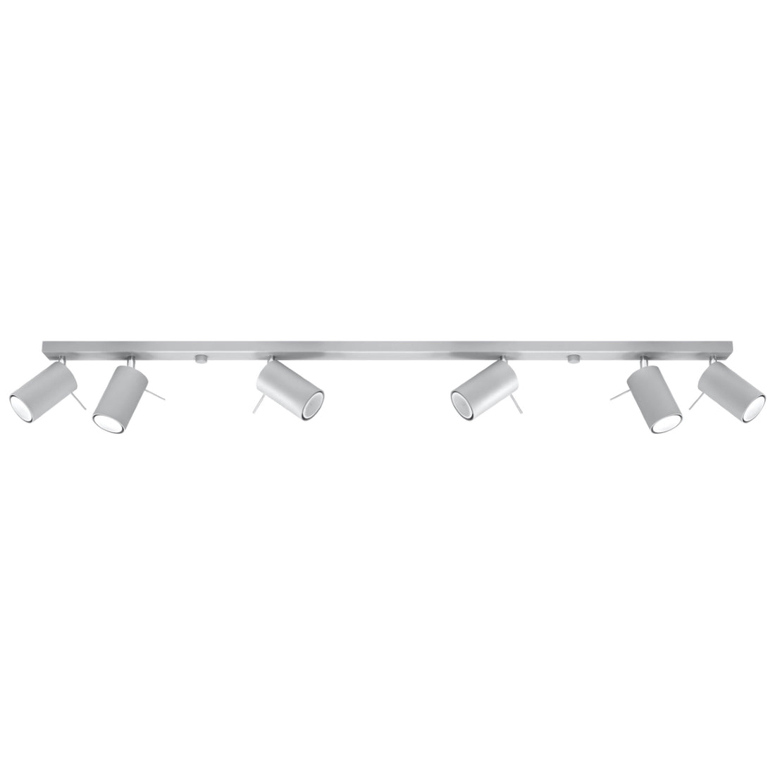 Lampa sufitowa RING 6L szara