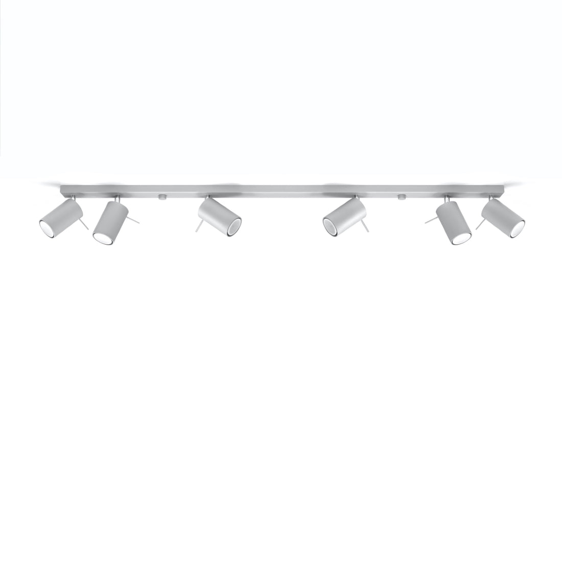 Lampa sufitowa RING 6L szara