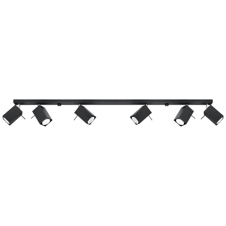 Ceiling lamp MERIDA 6L black