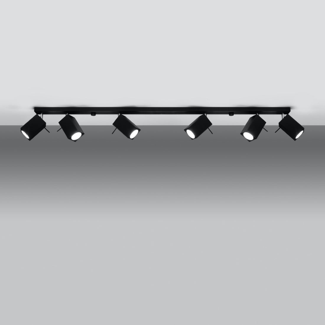 Ceiling lamp MERIDA 6L black