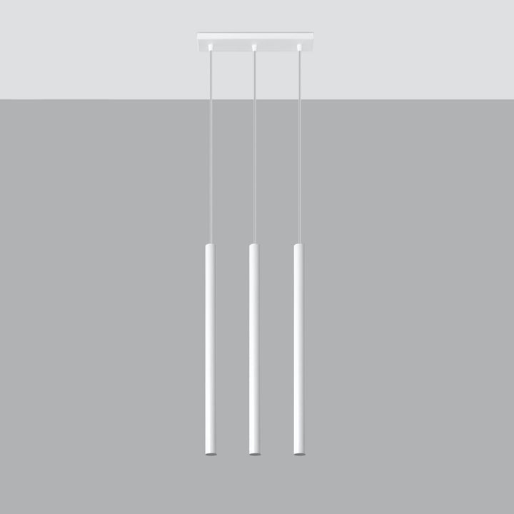 Pendant lamp PASTELO 3 white